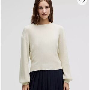 Elegant Cream Sweater